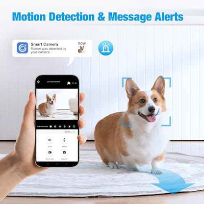 Hidden Camera Spy Camera,1080P HD Mini Nanny Cam for Home/Office with Night Vision, App Control WiFi Indoor Security Cameras, Motion Detection,Wireless Remote Viewing Cam