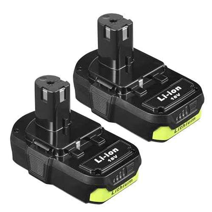 2 Pack Powerful 18V 3.0Ah P108 Replacement Battery for Ryobi 18V Battery Lithium P108 P102 P103 P104 P105 P107 P109 P190, Battery for Ryobi ONE+ Cordless Drill Tool