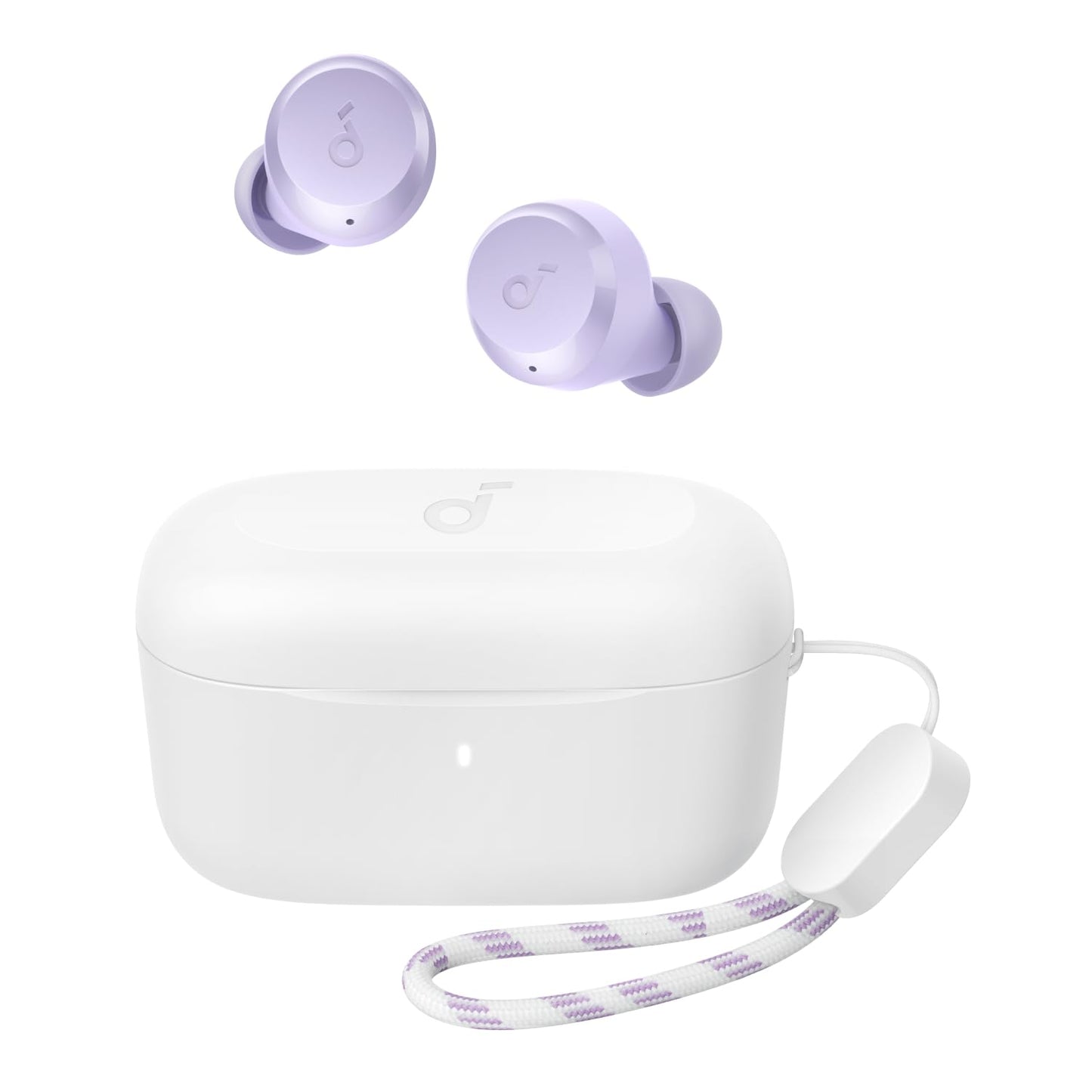 Soundcore by Anker A20i True Wireless Earbuds, Bluetooth 5.3, App, Customized Sound, 28H Long Playtime, Water-Resistant, 2 Mics for AI Clear Calls, Single Earbud Mode (Purple)