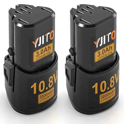 Upgraded 2-Pack 3000mAh Replacement Battery for Stihl 10.8V HSA 26 (Model 45154006500) Battery,Compatible with HSA26, AS2, GTA26, SEA20 Cordless Tools