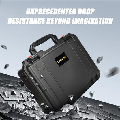 Hard Case for Dewalt Angle Grinder - Tool Bag for Dewalt 20V MAX XR Grinder Tool DCG412B, Waterproof & Shockproof Tool Box for Grinder/Cutting Wheels/Battery/Charger/Side Handle (Case Only)