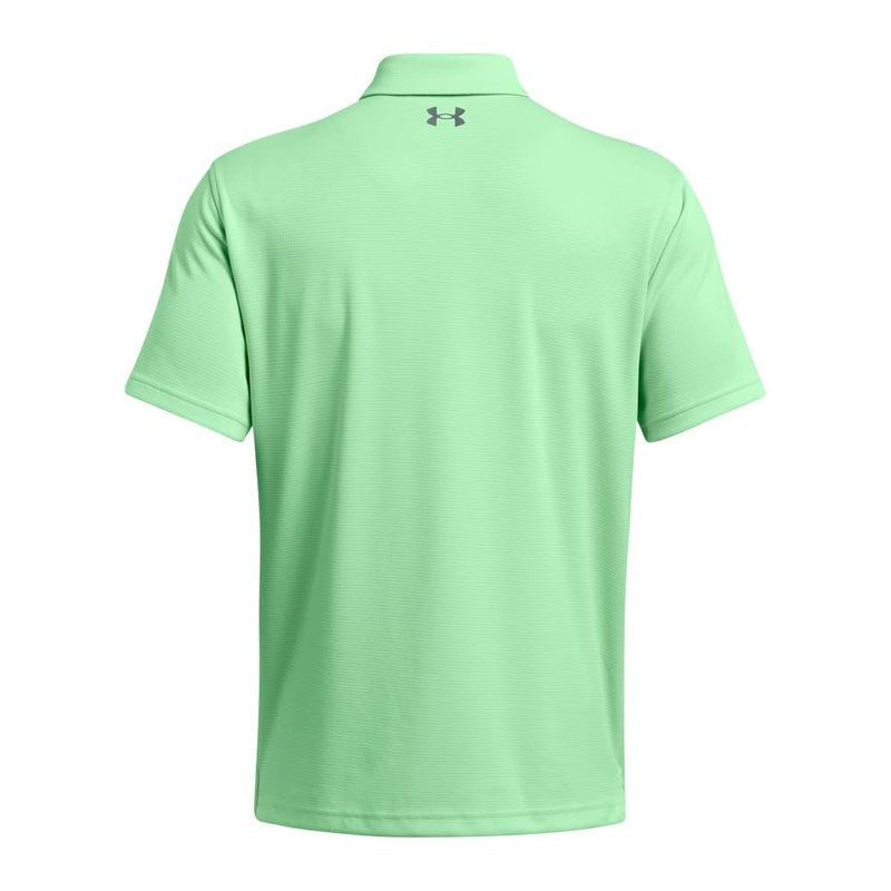 Under Armour Men's Tech Golf Polo, (350) Matrix Green / / Pitch Gray, 4X-Large