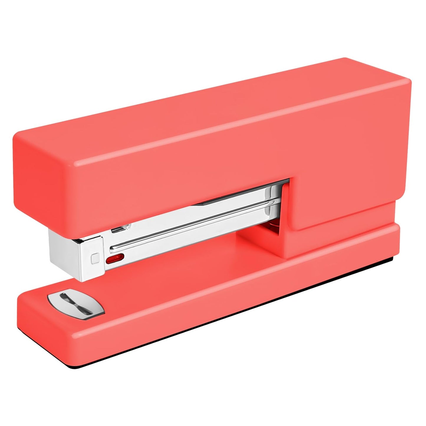 1 Desktop Stapler & 1 Tape Dispenser - 25 Sheet Capacity with 830 Staples and Staple Remover, Non-Slip for Office,School, Home & Classroom, Orange(Tape not Included)
