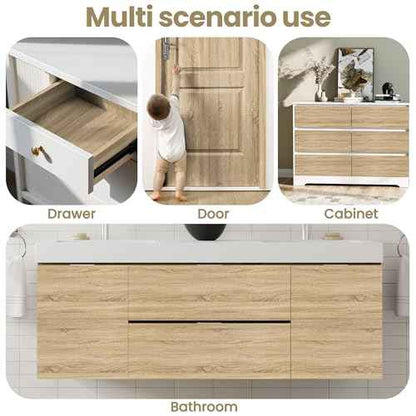 Wood Contact Paper Peel and Stick - Self Adhesive Vinyl Wrap Cabinet Wooden Oak Grain Wallpaper - Kitchen Waterproof Countertop Wall Cover Roll - Removable Covering for Counter Furniture 11.8x78.7in