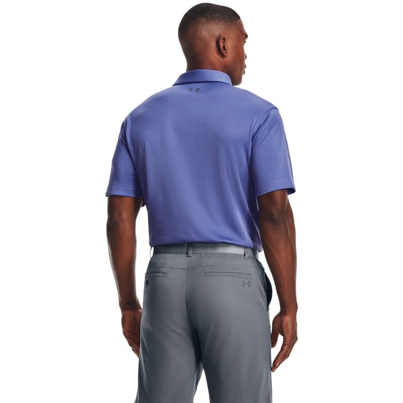 Under Armour Men's Tech Golf Polo, Starlight (561)/Pitch Gray, Large