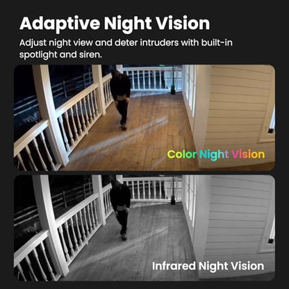 Security Cameras Wireless Outdoor, 2K Outside Camera for Home Security, Battery Camera, Magnetic Mount, AI Detection, Color Night Vision, Spotlight, Waterproof, 2.4GHz WiFi, Cloud & SD Storage