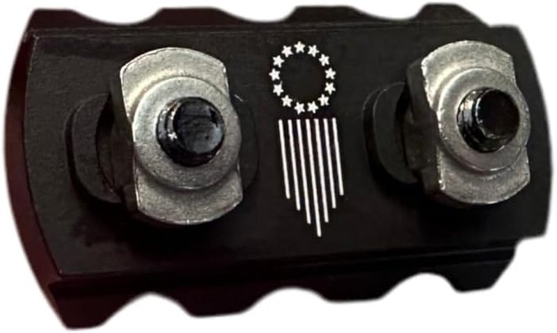 MLOK Picatinny Accessory Rail Section - Ultralight 6061 Aluminum Mount for Lights & Lasers | 3, 5, 7, or 9 Slot Options