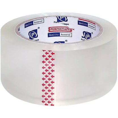 PERFECTAPE Heavy Duty Packing Tape 24 Rolls, Total 1440Y, Clear, 2.8 mil, 1.88 inch x 60 Yards, Ultra Strong, Refill for Packaging and Shipping