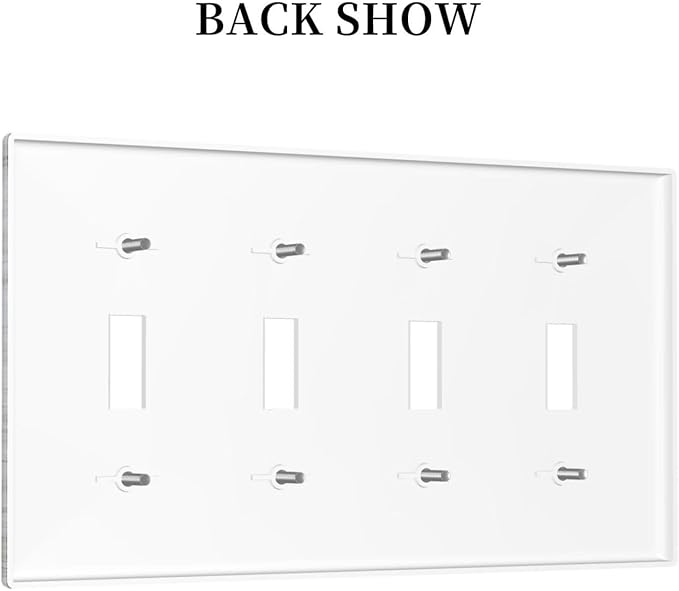Sunflower Vintage Barn Wooden 4 Gang Decorative light switch plate Cover Sun floral Quad Toggle Wall Plate Covers Switchplate Electrical Faceplate Farmhouse Home Livingroom Decor