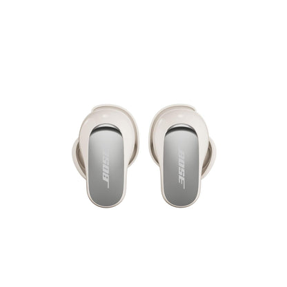 Bose QuietComfort Ultra Earbuds (2nd Gen) - Wireless Noise Cancelling Earbuds with Mic, Immersive Audio, USB-C Charging, Up to 6 Hours Battery, IPX4 Rating, White Smoke