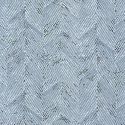 VaryPaper Light Blue Grasscloth Peel and Stick Wallpaper Herringbone Fabric Wallpaper Waterproof Self Adhesive Grass Cloth Contact Paper Removable Vinyl Wall Paper for Bedroom Cabinets 15.7''x78.7''