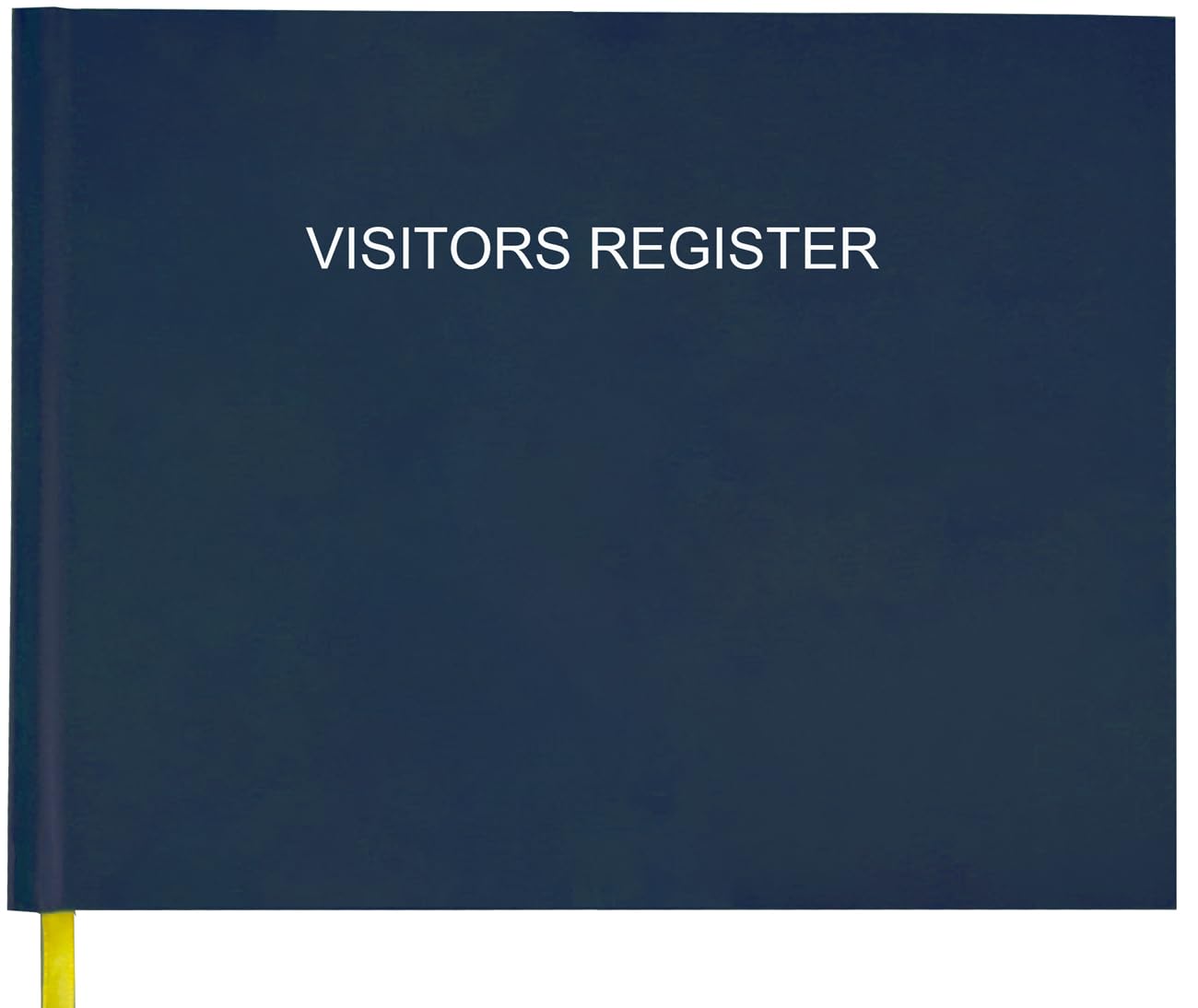 Visitors Register Book - Visitor Log Book with 120 Pages, 9" X 7", Blue Hardbound Cover, Wedding Reception and Events Reception Supplies