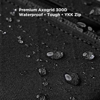 ALPAKA HUB Pouch Pro EDC Organizer - Small Tool Pouch for Electronics, Cables with YKK Zipper, Daily Use and Travel - Axogrid 300D Weatherproof UV Resistant Fabric