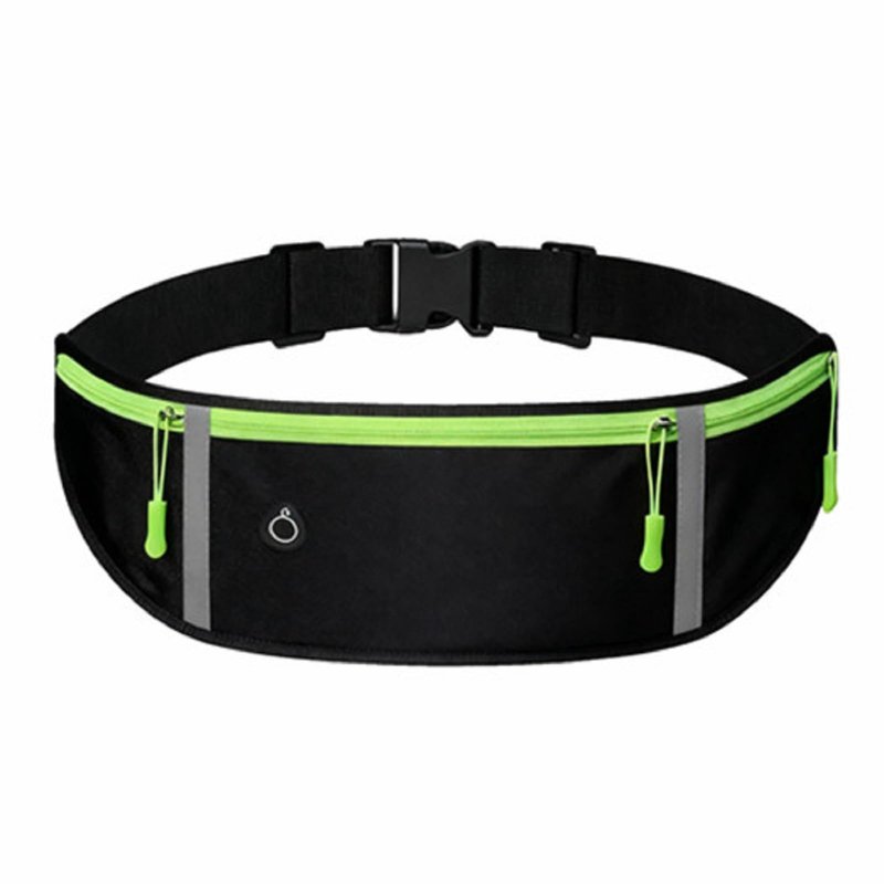 Beatac Slim Running Belt For Jogging, Hiking & Cycling Unisex Phone & Money Holder for Men & Women (Black)