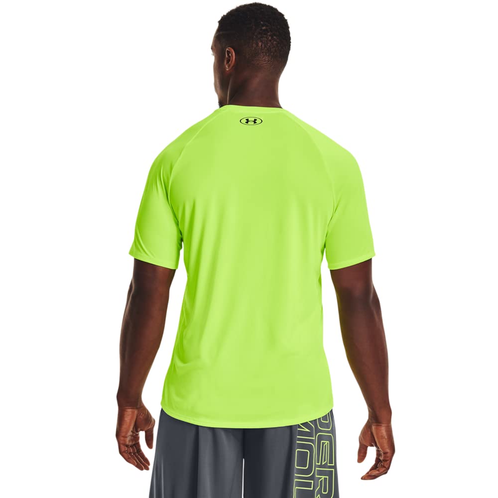Under Armour Men's Tech 2.0 Short-Sleeve T-ShirtDISC, (369) Lime Surge / / Black, 3X-Large Tall