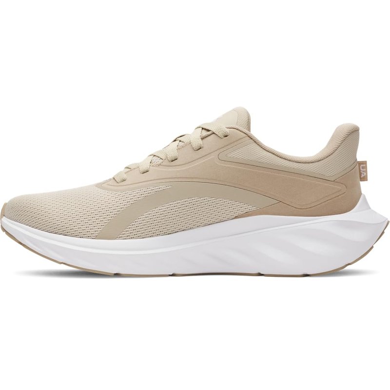 Under Armour Men's Ascend Running Shoes, (289) Khaki Base/City Khaki/White, 10.5, US