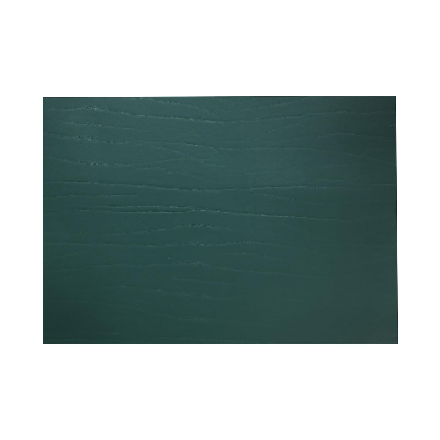 Fortessa Strata Leather Placemat, 12.2 x 16.5 Rectangle Placemat (Set of 4), Forest