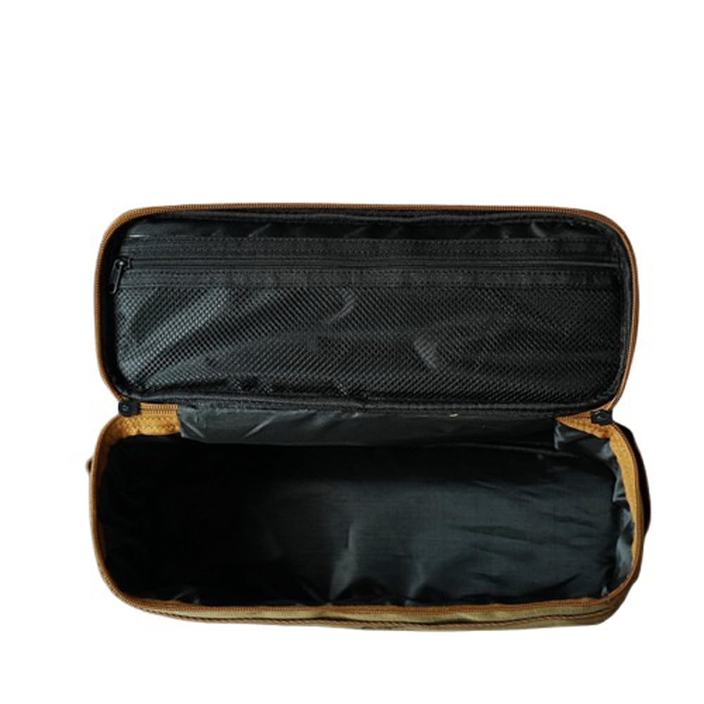 DraCra Camping Kitchen Utensil Bag Organizer Large Capacity Camp Utensils Carrying Case Portable Pouch Container for Camping Cookware Set Cutlery Flatware Tableware Backpacking Hiking Travel Picnic