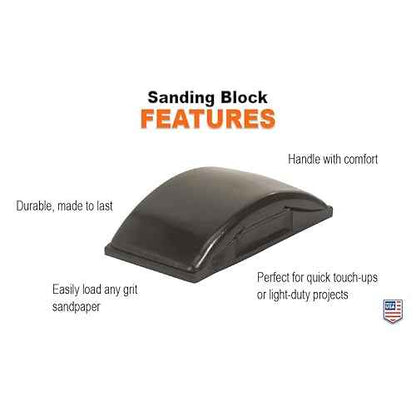 Warner Rubber Sanding Block Hand Sander, 336