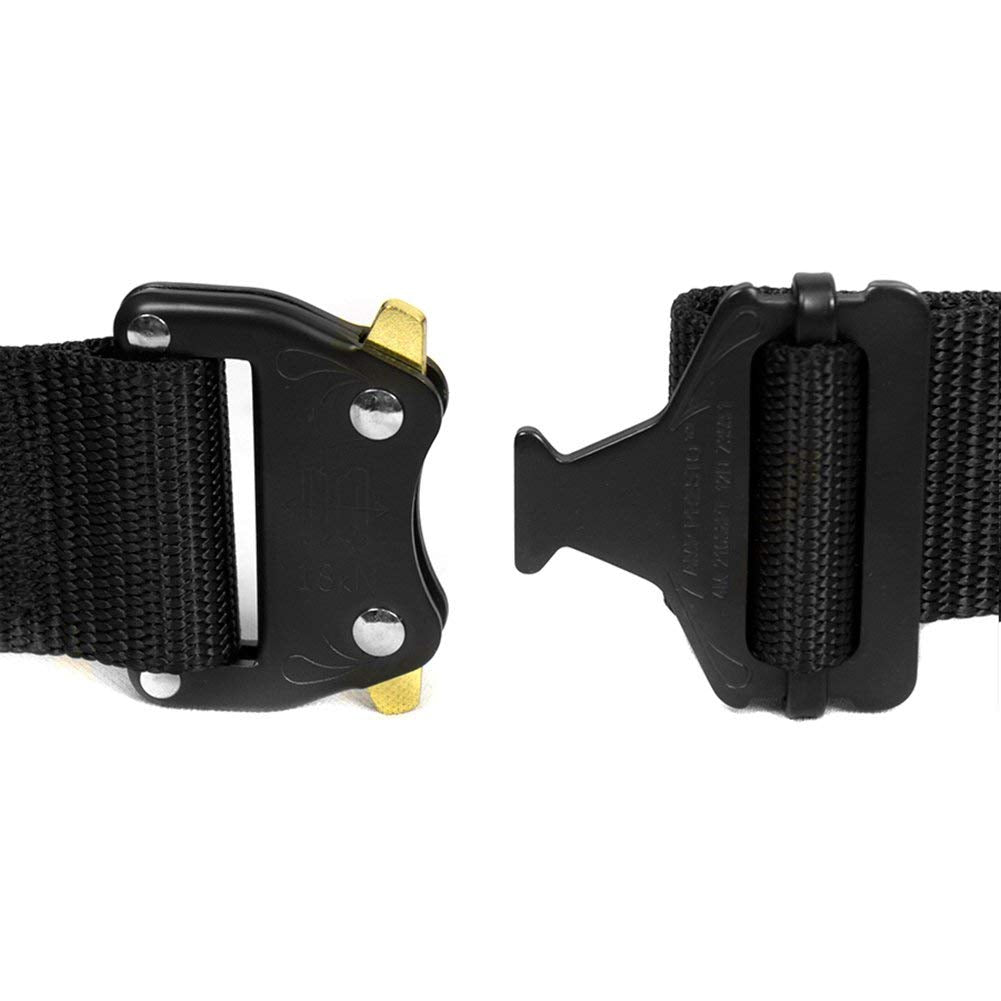fusion tactical Military Police Riggers Belt Black Large 38-43"/1.75" Wide