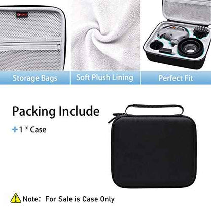 XANAD Hard Case for Dremel Versa Cleaning Tool- Grout Brush- Bathroom Shower Scrub- Kitchen & Bathtub Cleaner - Travel Carrying Storage Bag