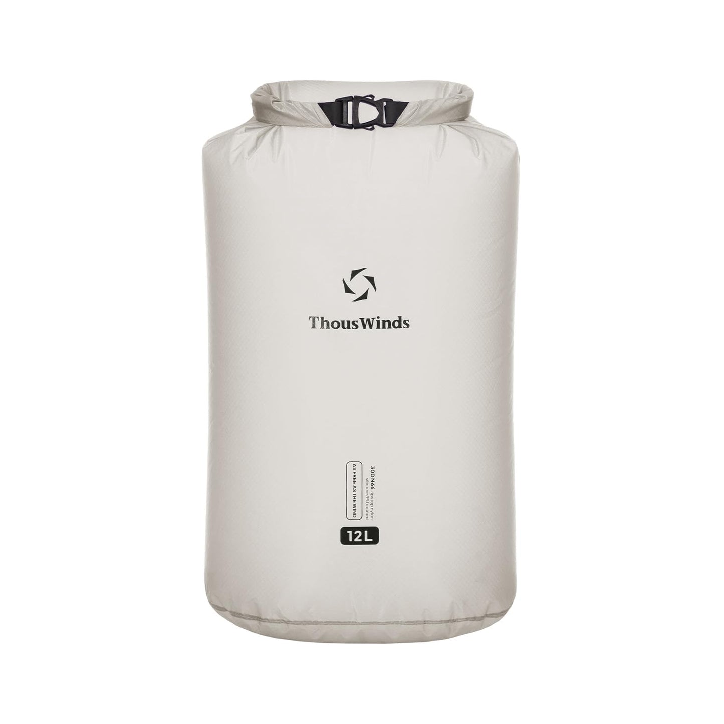 Thous Winds 12L Ultralight Dry Bag, Compact Roll Top Waterproof Pouch for Hiking, Swimming, and Kayaking
