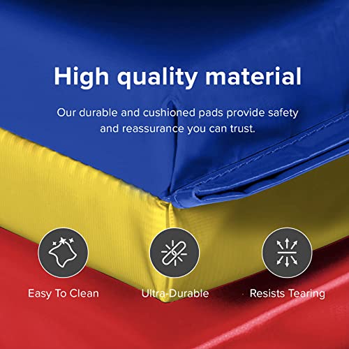 We Sell Mats - 4 ft x 8 ft x 2 in Personal Fitness & Exercise Mat for Home Workout - Lightweight and Folds for Carrying – All Purpose Home Gym Mat – Thick Mat for Yoga, Pilates, Stretches, and Floor Exercises