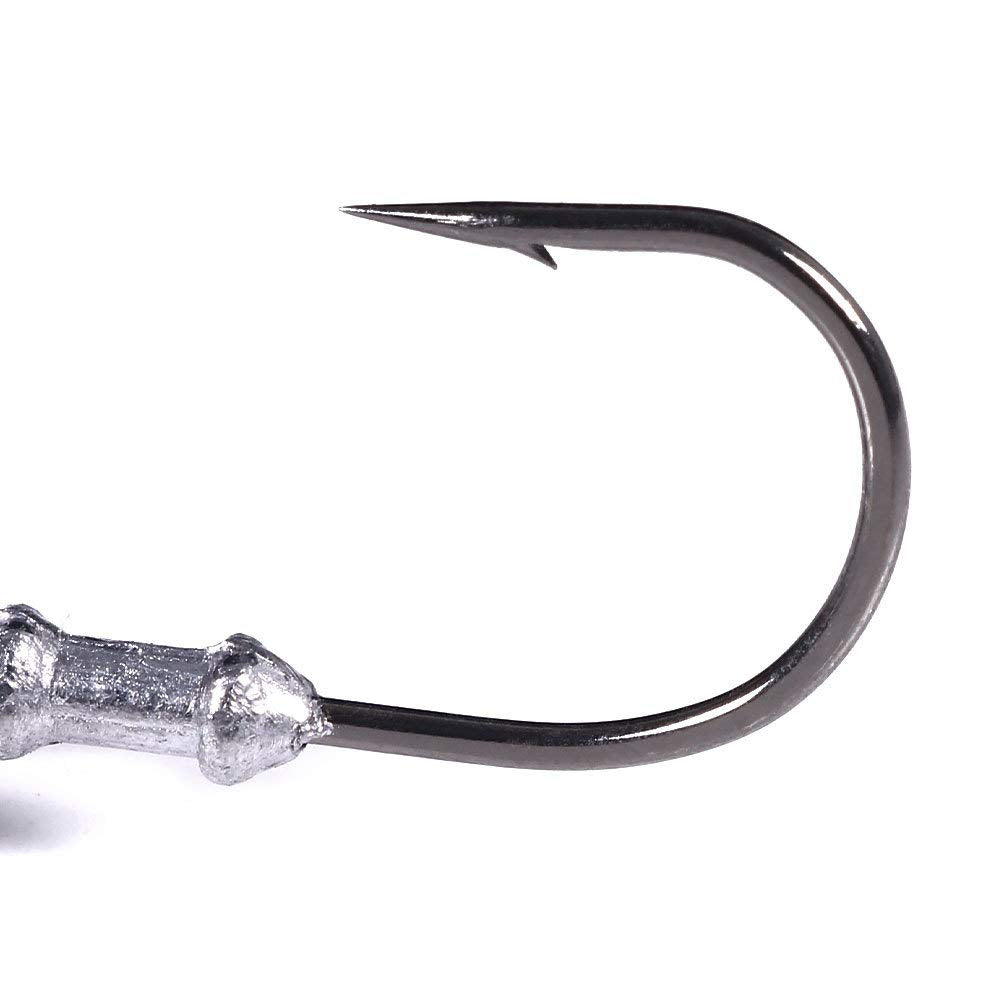 10Pcs Saltwater Swimbait Jig Heads for Bass (1/2oz, 10Pack)