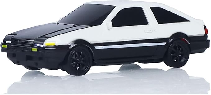TOUCAN RC HOBBY 1/43 High Speed 2.4G Radio Controlled Racing Car AE86 RC Drift Vehicle 4WD RTR Mini Model Car Radio Battery for Adult