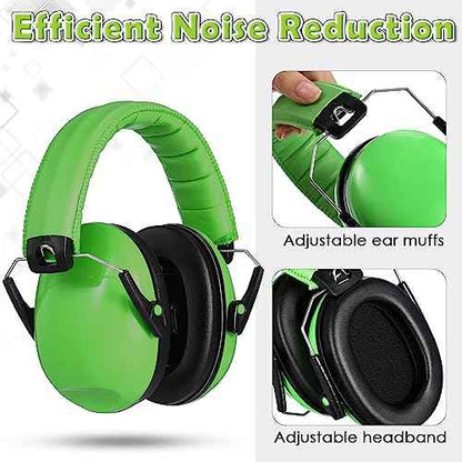 Xuhal 4 Pcs Kids Ear Protection Nrr 28db Safety Earmuffs Hearing Protection Headphones for Noise Reduction Soundproof