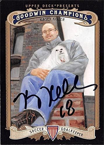 Sports Memorabilia Autograph Warehouse 245595 Kasey Keller Autographed Trading Card - Soccer Football USA Seattle Sounders MLS 2012 Upper Deck Goodwin - No. 151