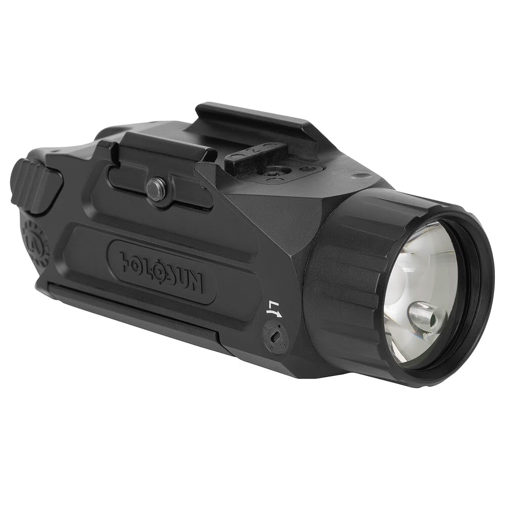 HOLOSUN P.ID-Plus/Dual Series – Pistol Light with Green Laser, Weapon Light, Magnetic USB Charging, IPX8 Waterproof, Picatinny Mount (P.ID-Dual)
