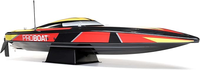 Pro Boat Sonicwake V2 36 Self-Righting Brushless RC Boat Deep-V RTR Batteries and Charger Not Inccuded Black PRB08032V2T1