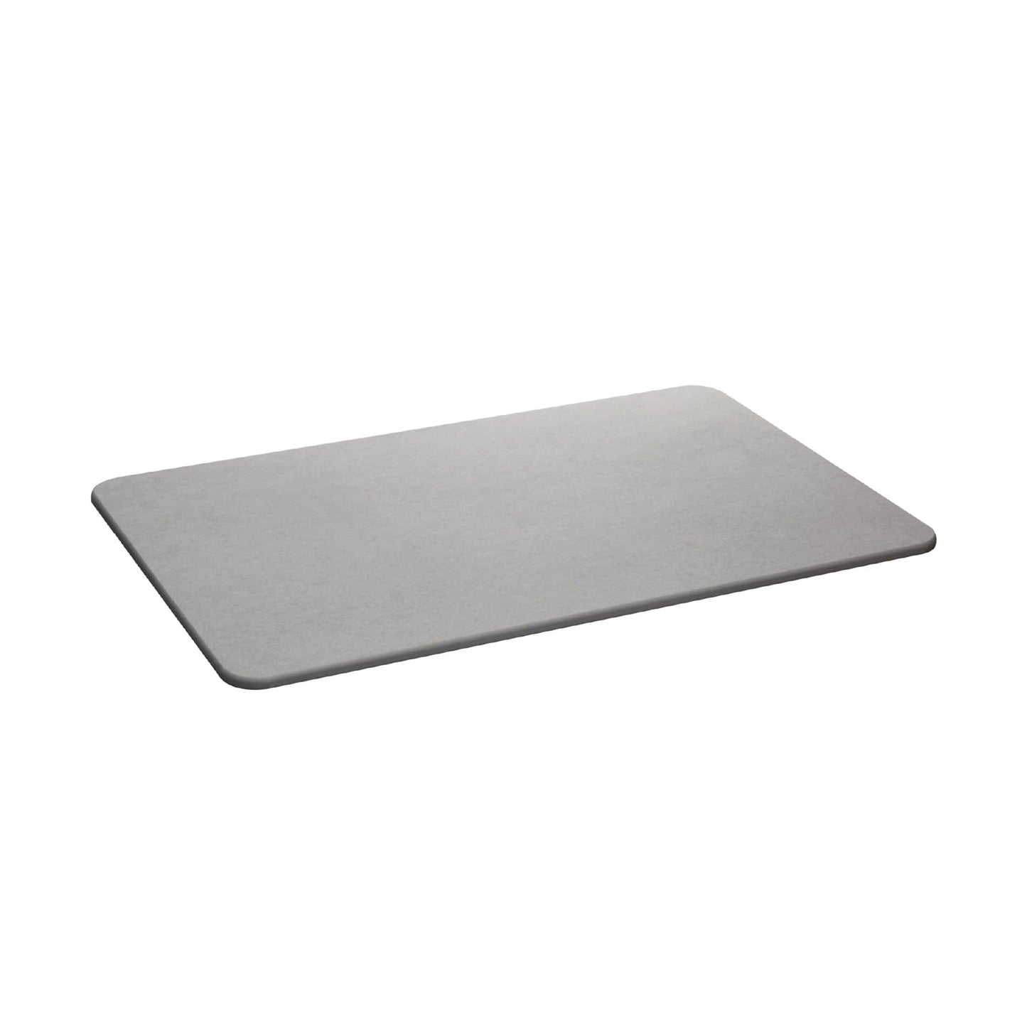 Lyor Stone Bath Mat Diatomaceous Earth – Quick Dry Bathroom Shower Mat, Super Absorbent Non Slip Diatomite Bath Mat, Water Absorbing Stone Mat for Bathroom Floor, Kitchen – Gray, 23.6 x 15.4 in