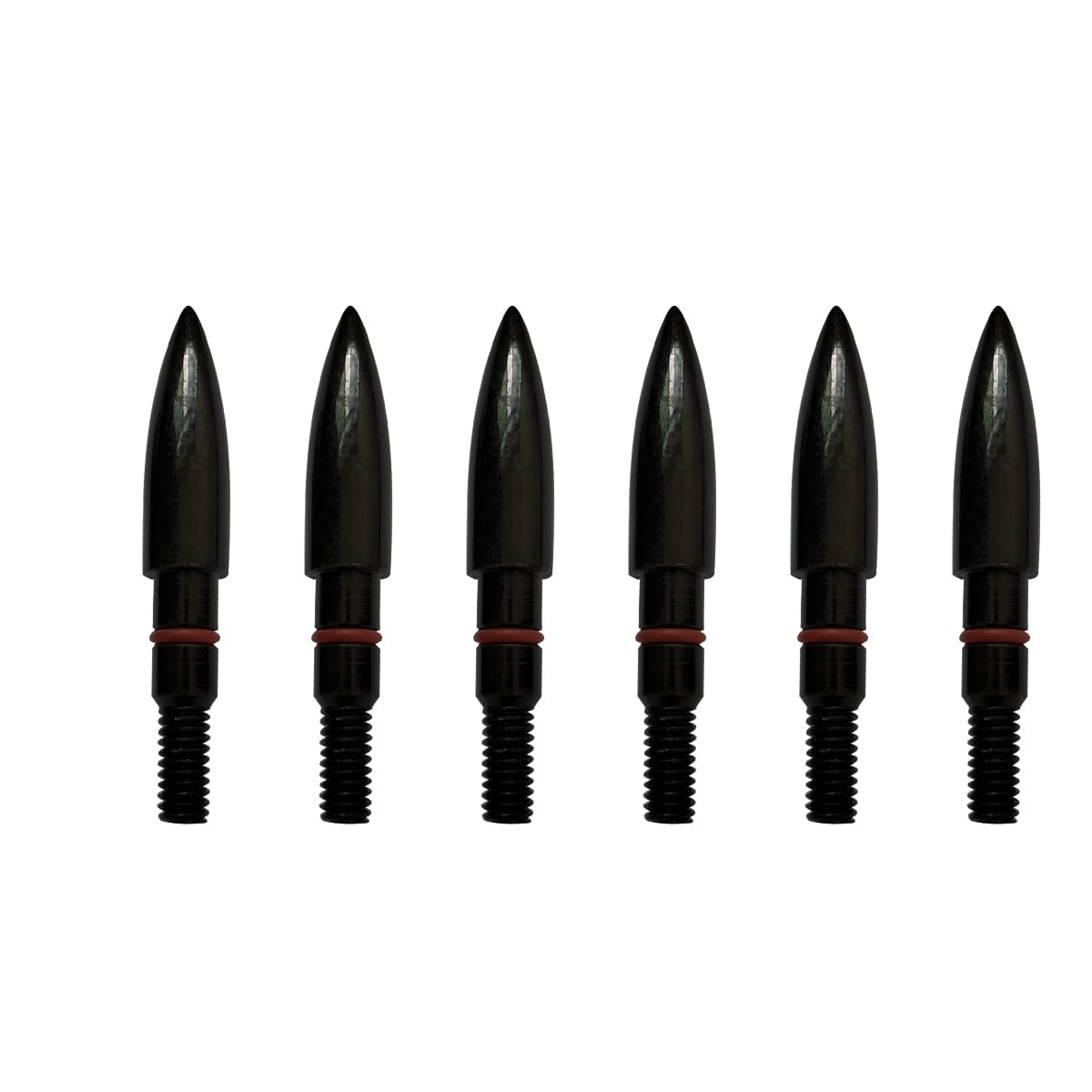 Archery Field Points 17/64 Inch 9/32 in 19/64 Inch 5/16 in (12 Pack) for Field Target Practice Shooting (A - 17/64″-100grains)