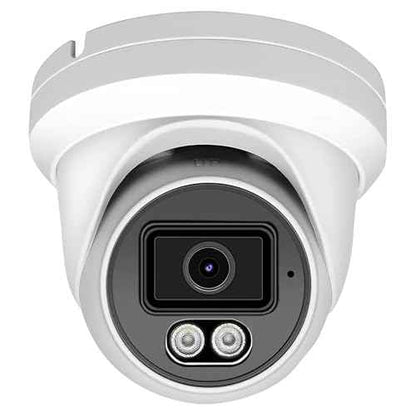 Marquis 4MP PoE IP Turret Dome Camera with Microphone/Audio, IP Security Camera Outdoor Rated, Waterproof IP66, 108¡Æ Wide Angle 2.8mm Lens (Regular IR)
