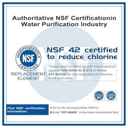 847200 Water Filter Replacement for Fisher & Paykel 847200, 847200-WF, Compatible with Fisher & Paykel Model Number E522, E422, E402 (2 Pack)
