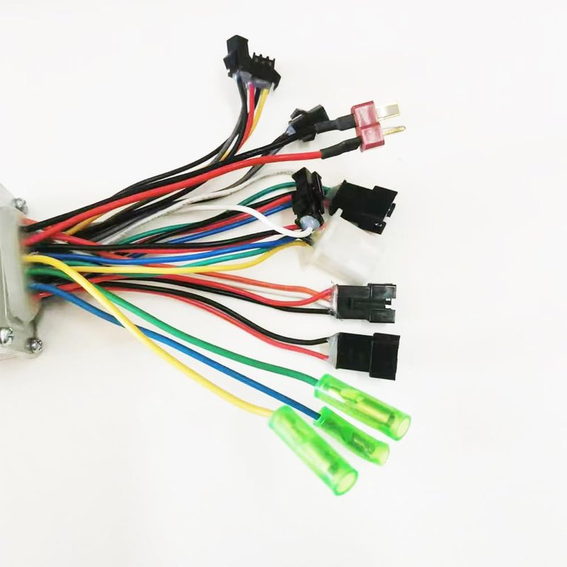 NULKOMMA Electric Bicycle Controller X813-AA26E-12TU DC36/48V 15A Brushless Motor Controller for E-Bike Scooter Mountain Bike