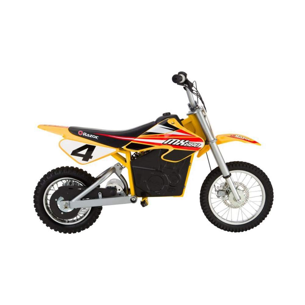 Razor MX650 Dirt Rocket Electric Motocross Off-road Bike - Yellow