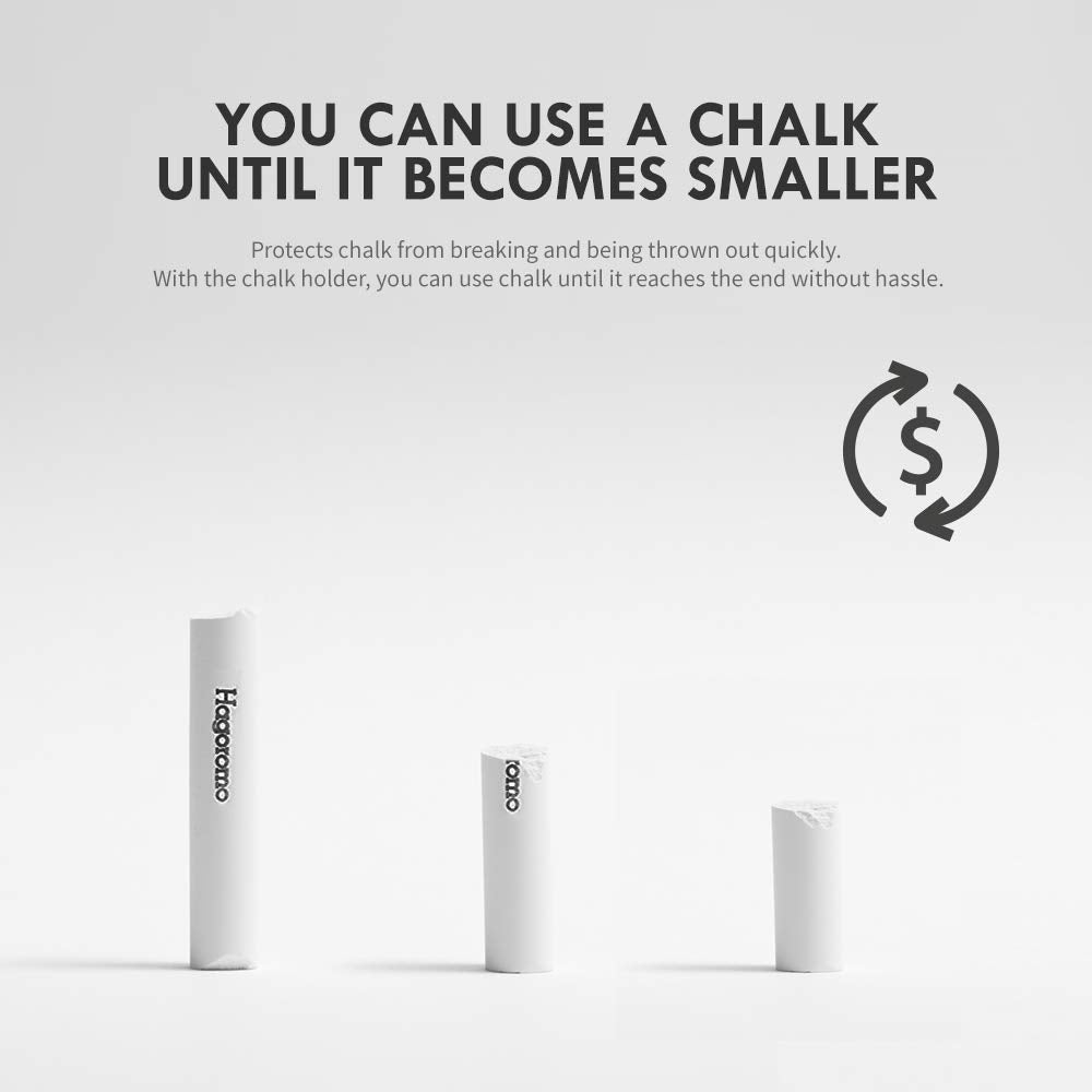 Hagoromo Chalk Holder with Magnet Attached [Blue Body & Chalk]