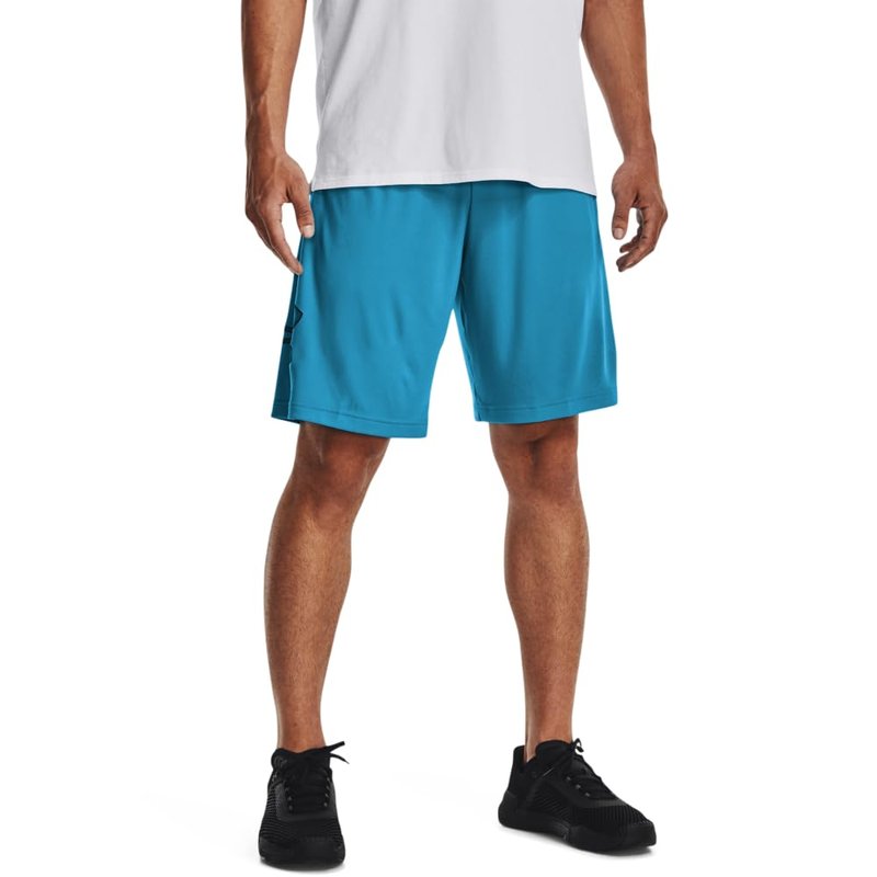 Under Armour Men's Tech Graphic 10" Shorts, (419) Capri / / Black, 3X-Large Tall