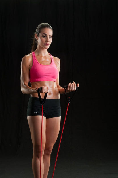 Black Mountain Products Single Resistance Band - Door Anchor and Starter Guide Included