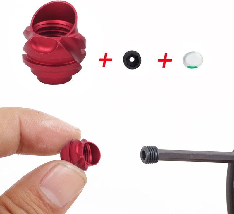 Archery Peep Sight Kit - 6X/8X Clarifier with 5 Aperture Lenses | Perfect for Compound Bow Hunting