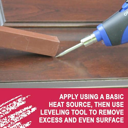 Mohawk Finishing Products Quick Fill Putty Burn-in Stick Wood Filler, Extra Dark Walnut M320-0004, 1 Count