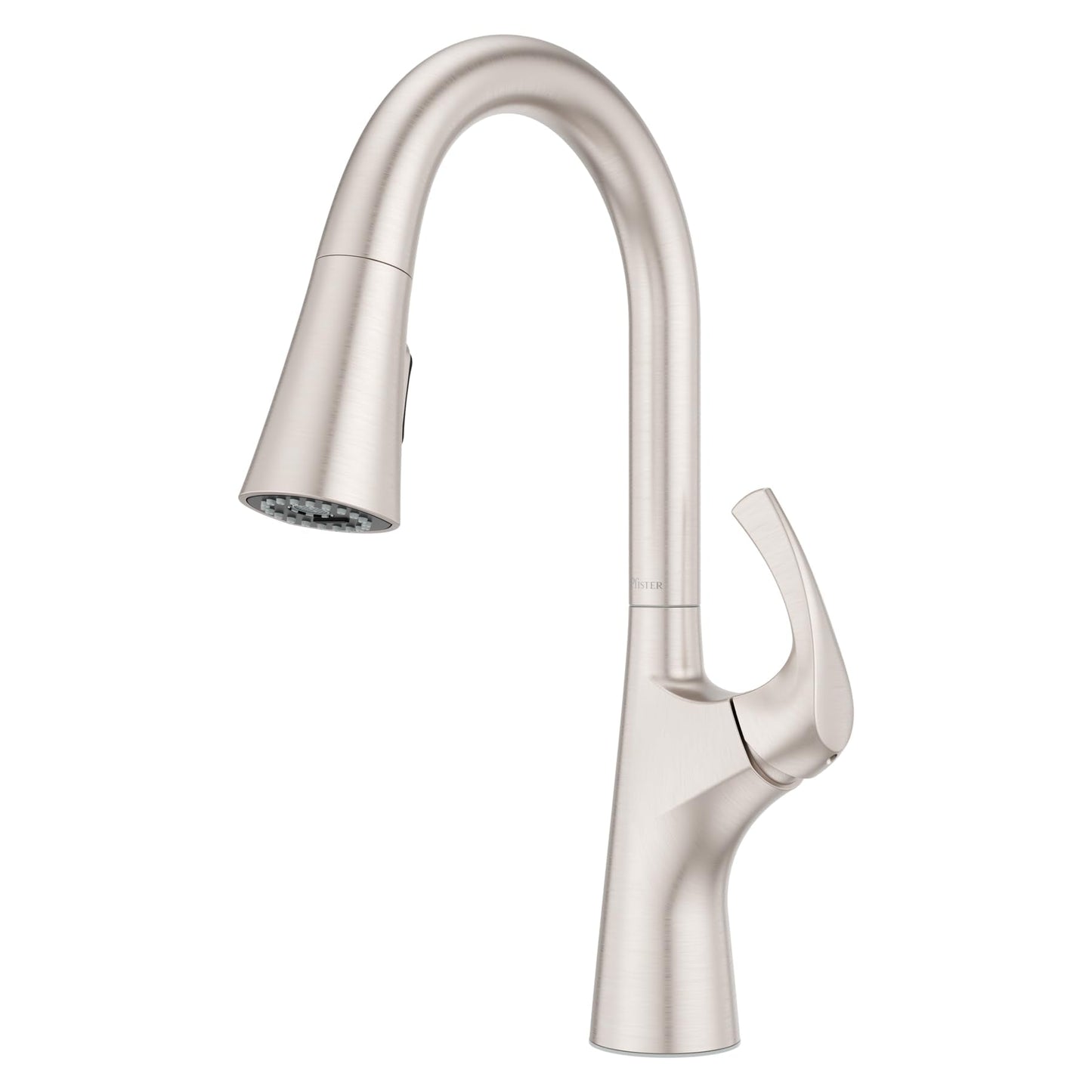Pfister Talega Kitchen Sink Faucet with Pull Down Sprayer Single Handle High Arc Spout Spot Defense Stainless Steel NSF Certified 1 or 3 Hole Installation F5297TEGS
