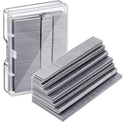 23 Gauge Pin Nails Headless Pins Nails 7 Sizes Assorted Galvanized Brad Nailer 2/5 Inch to 1 Inch for Molding Cabinetry Building Assembly, 3500 Pieces