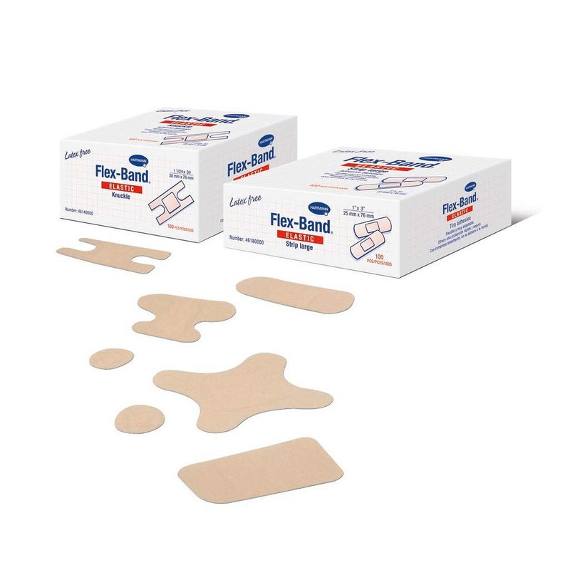 Flex-Band® Sterile Fabric Adhesive Bandage 2" x 1 3/4" Fingertip Small- Box of 100 (46200000)