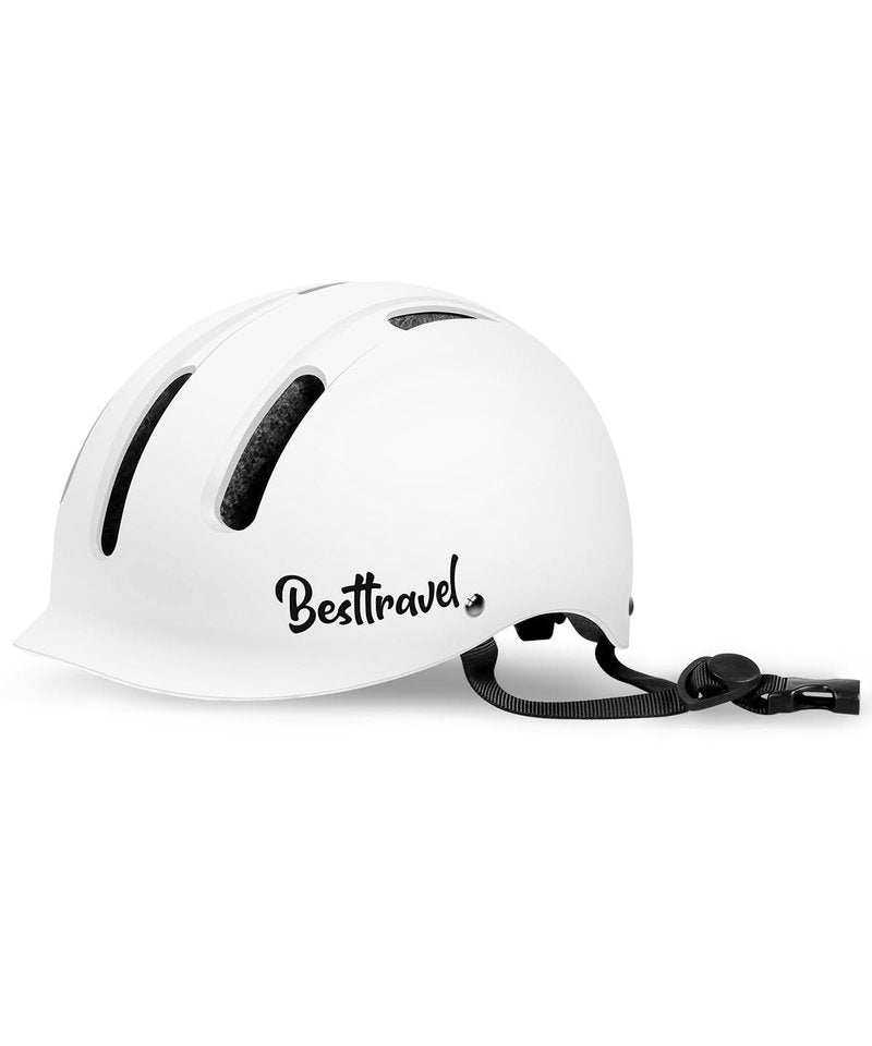Besttravel Skateboard Helmet, Adjustment Bike Helmets for Adults, Multi-Sport Bicycle Skateboard Skating Longboard Commuter Helmet for Men Women