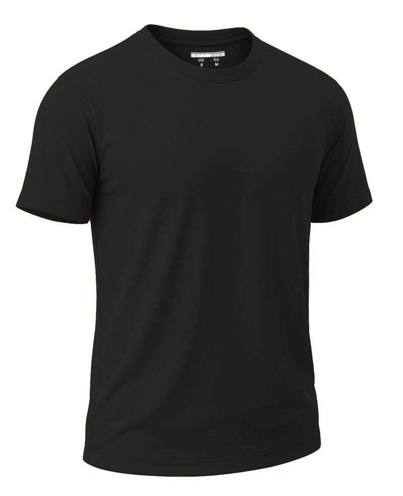 KINGFEN Men's Performance Sun Protective Shirt UPF 50+ Lightweight Quick Dry Rash Guards Moisture Wicking Outdoor Sports T-Shirt Black XXL