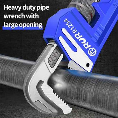14 Inch Pipe Wrench | Plumbers Wrench, Heavy Duty Plumbing Tools | Forged from High Carbon Steel | Suitable for Water Pipes, Plumbing, Fire Protection Pipe Tools